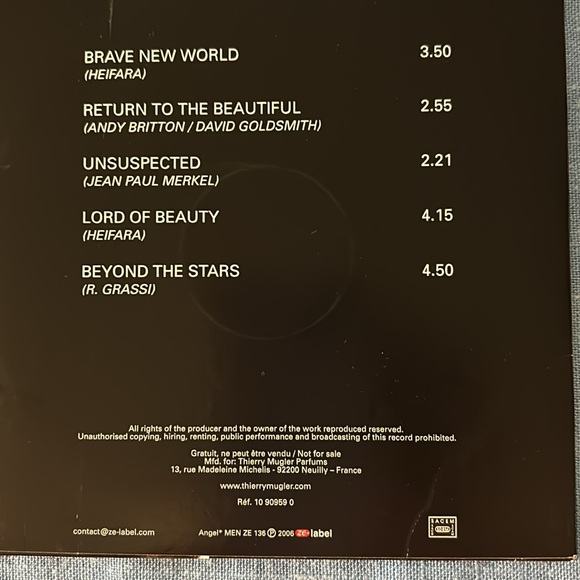 Vintage Collector’s Thierry Mugler empty flask - Picture 3 of 4